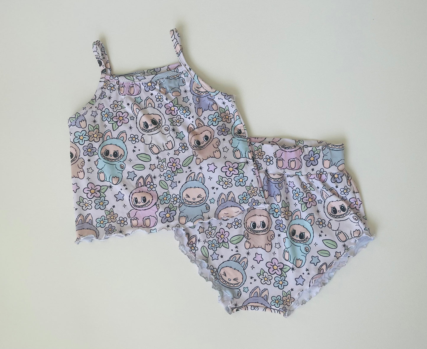 6/7Y Summer Sleep Set Labubu