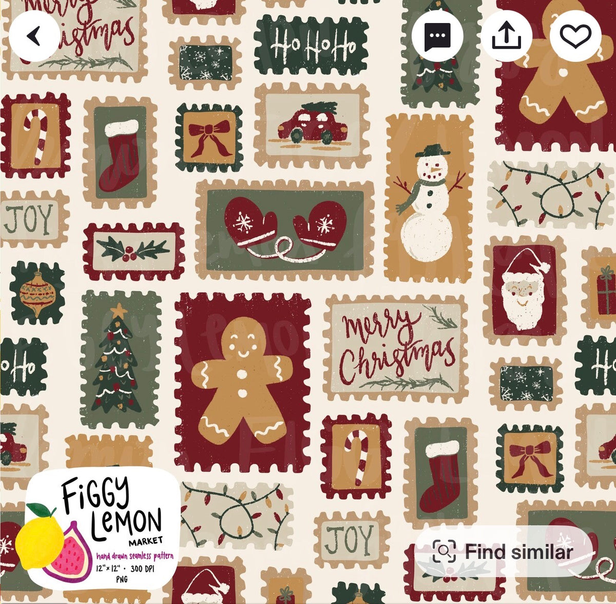 Gingerbread Stamps
