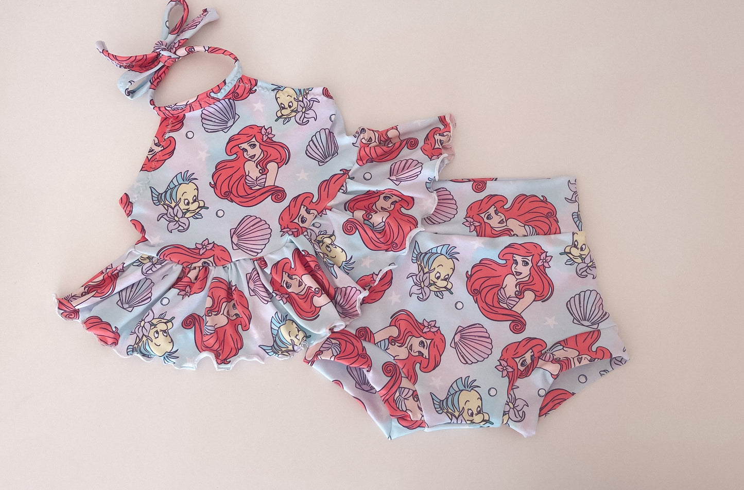 9-12 M Olive Top W/Bummies