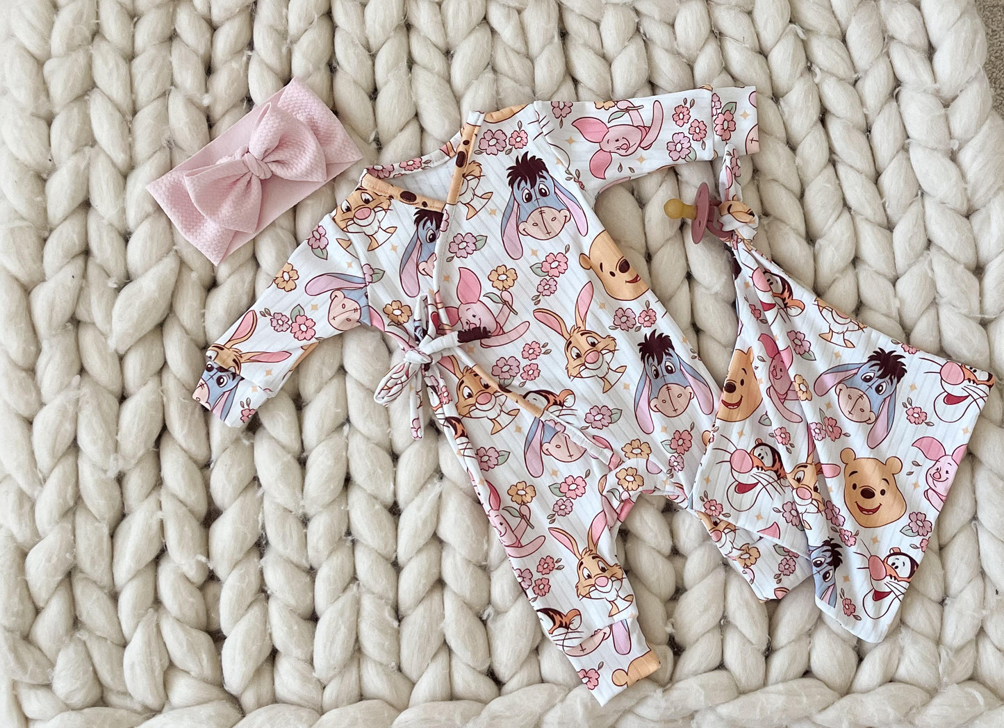 Bear Hug Romper 0-3 m