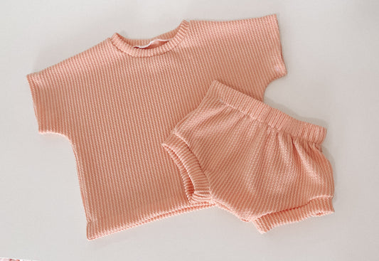 9-12M boxy Tee W/Shorties