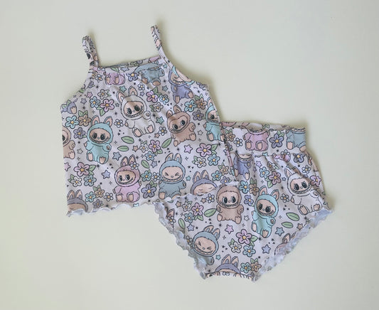 6/7Y Summer Sleep Set Labubu