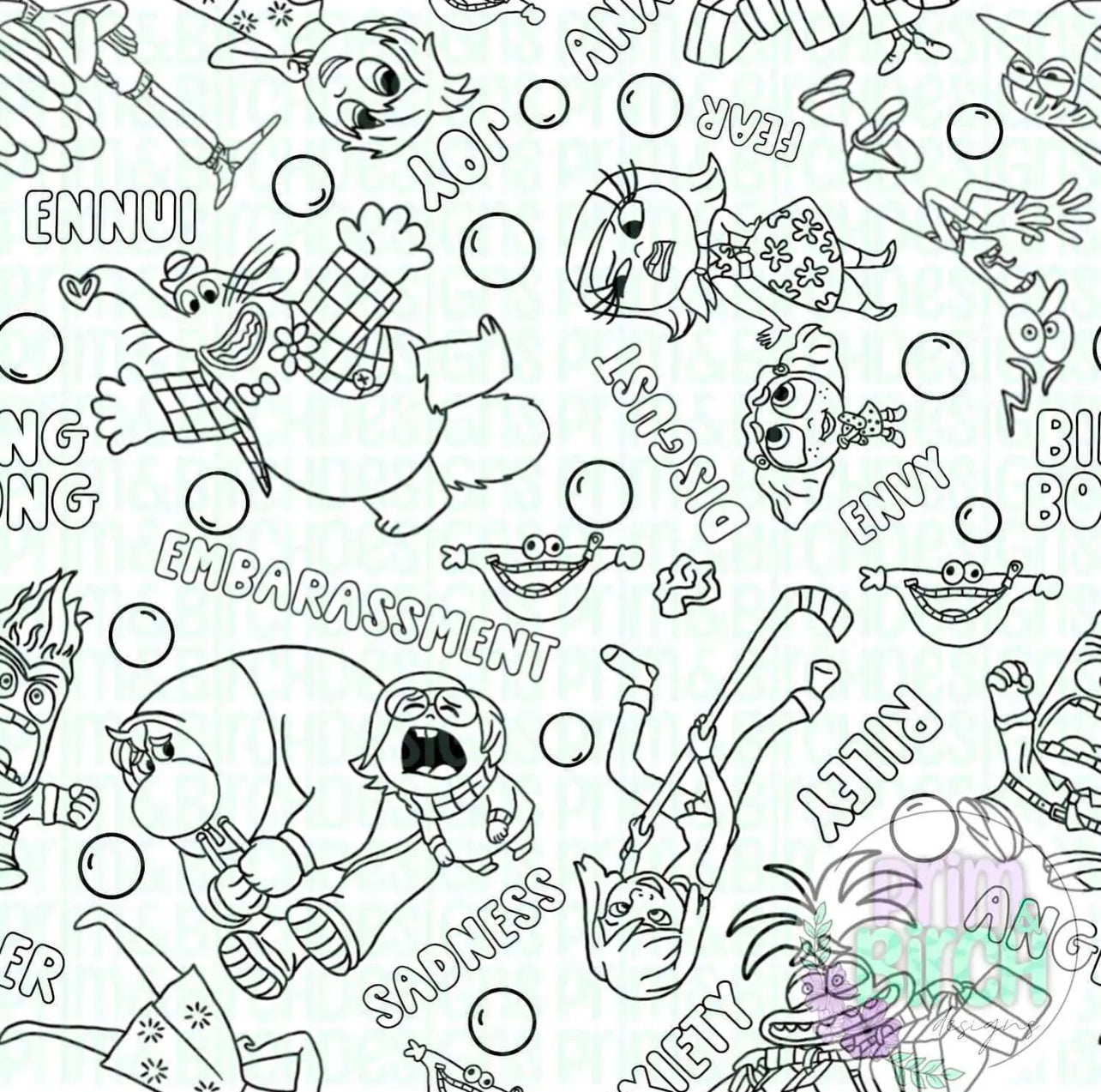 Color Me Playmat Feelings