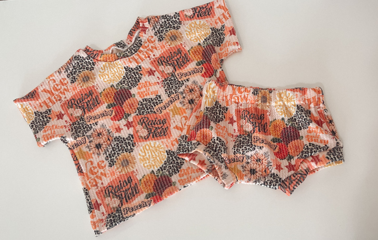 Boxy tee W/Shorties
