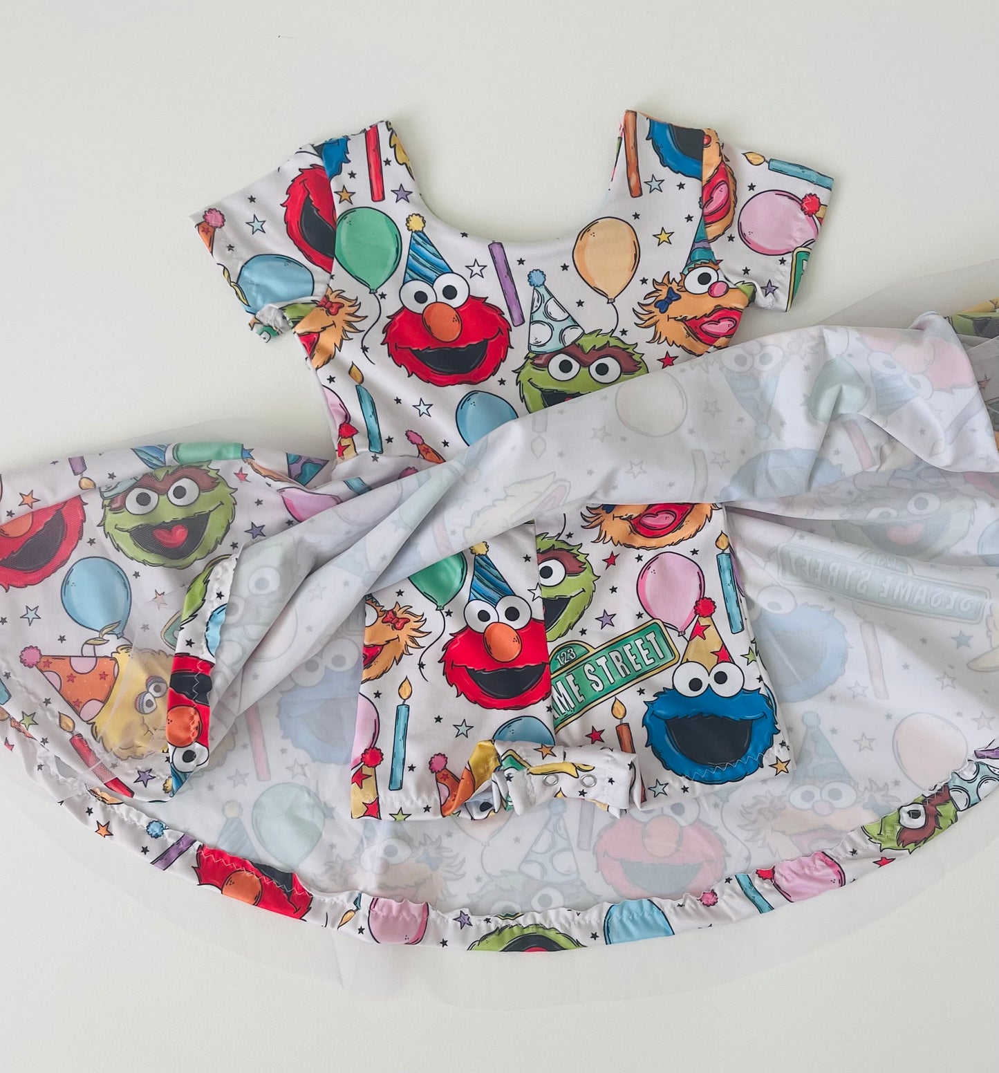 Birthday Elmo Dress