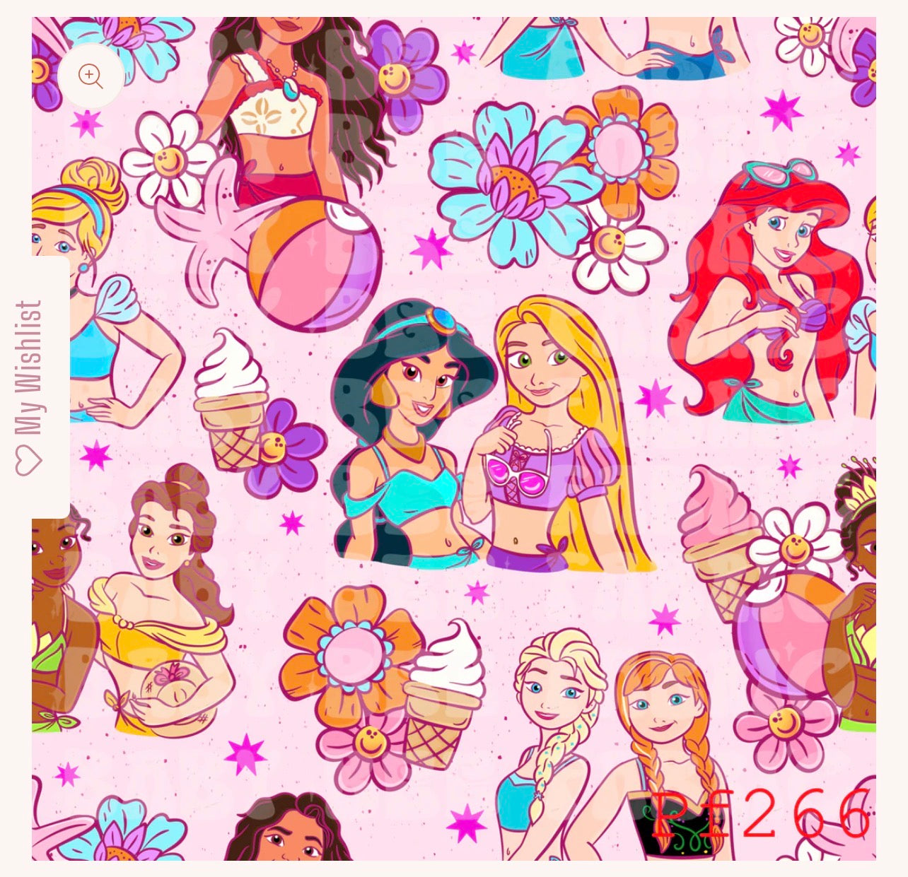 Princess beach party