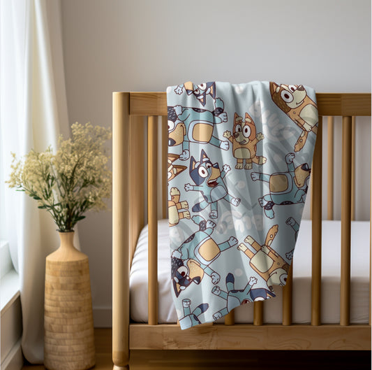 Blue Dog Blanket
