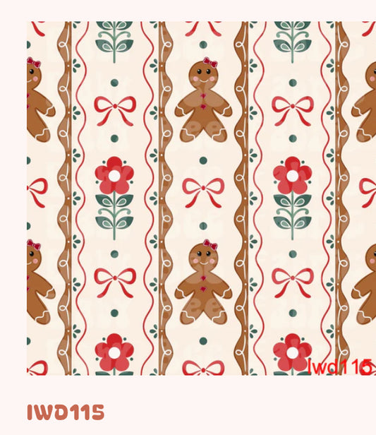 Poinsettia Gingerbread