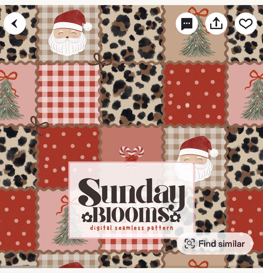 Cheetah Santa