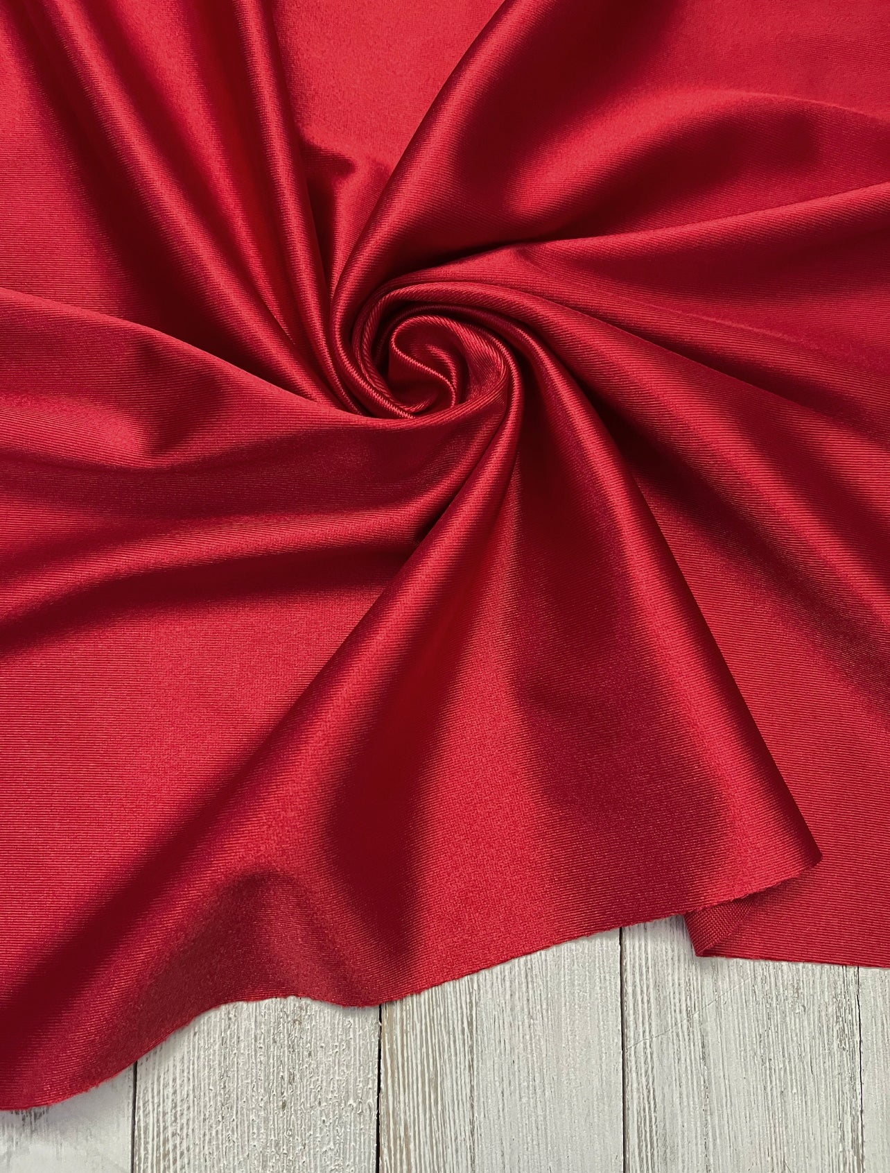 Satin Red Bow