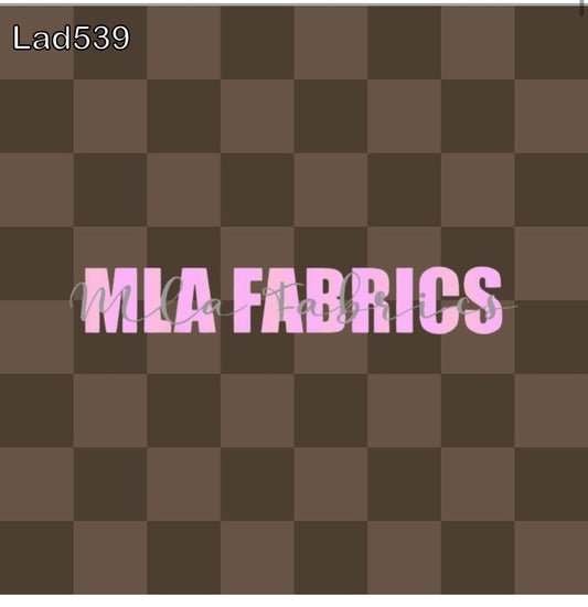 Brown Checkered