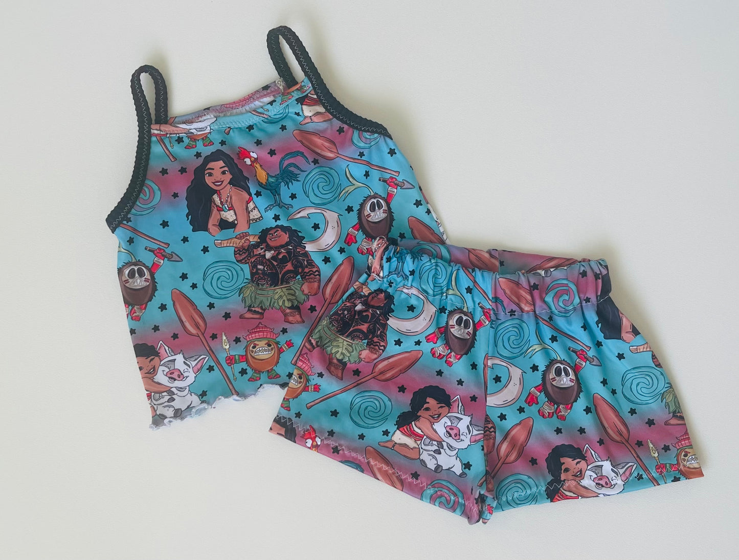 3T Moana Cami Tank Top & Shorts