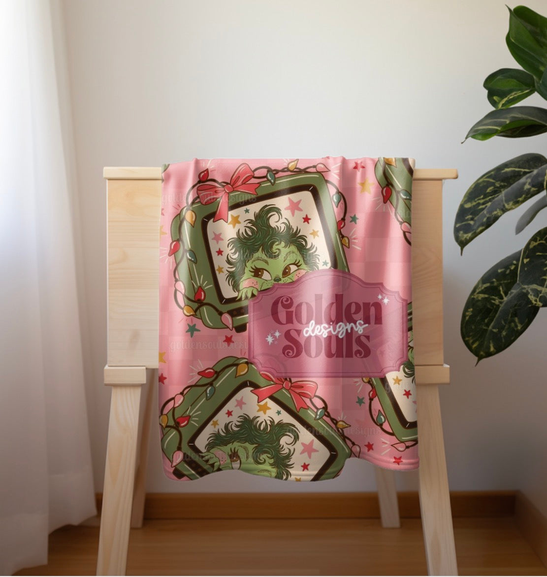 Bye bye Santa (pink)
