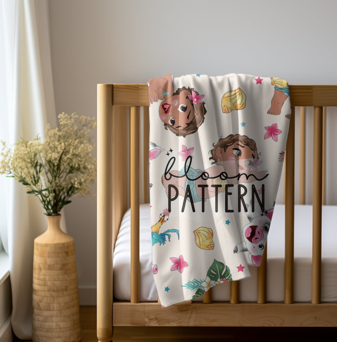 Baby Moana blanket