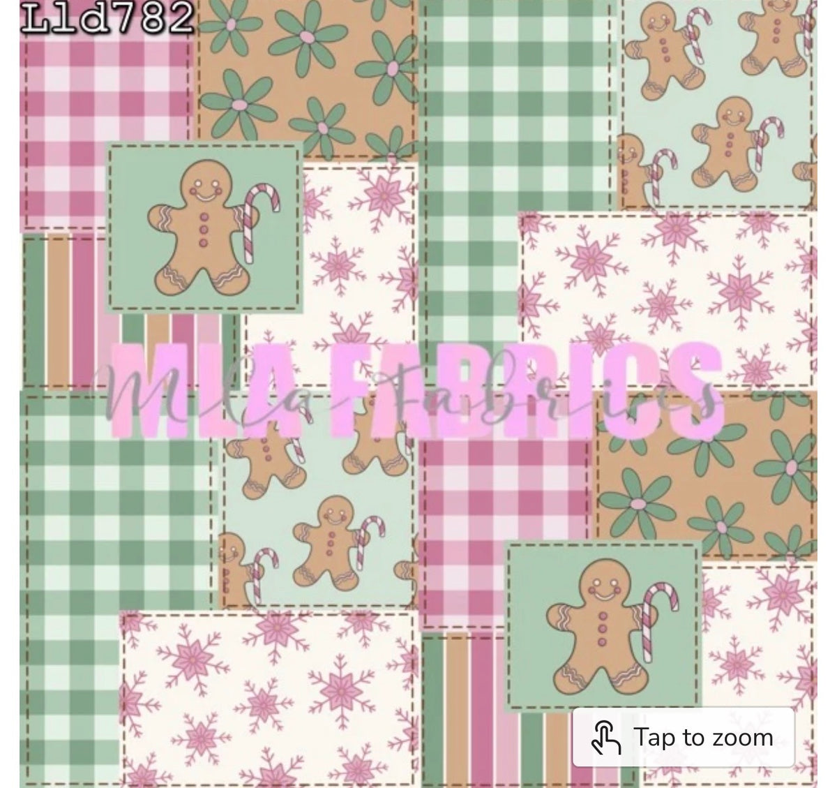 Gingham Gingerbread
