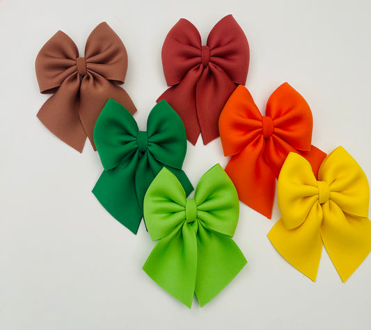 Sailor Puff Bows